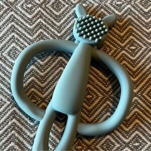 Sage Green Silicone Teething Toy